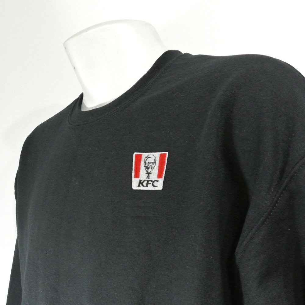 KFC Kentucky Fried Chicken Bucket Employee Uniform Sweatshirt Size S Small